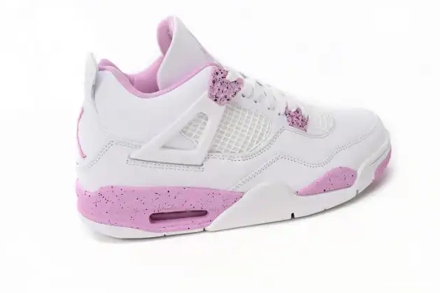 MaikeSneakers Pink Jordan White CT8527-116 Retro 4 0524